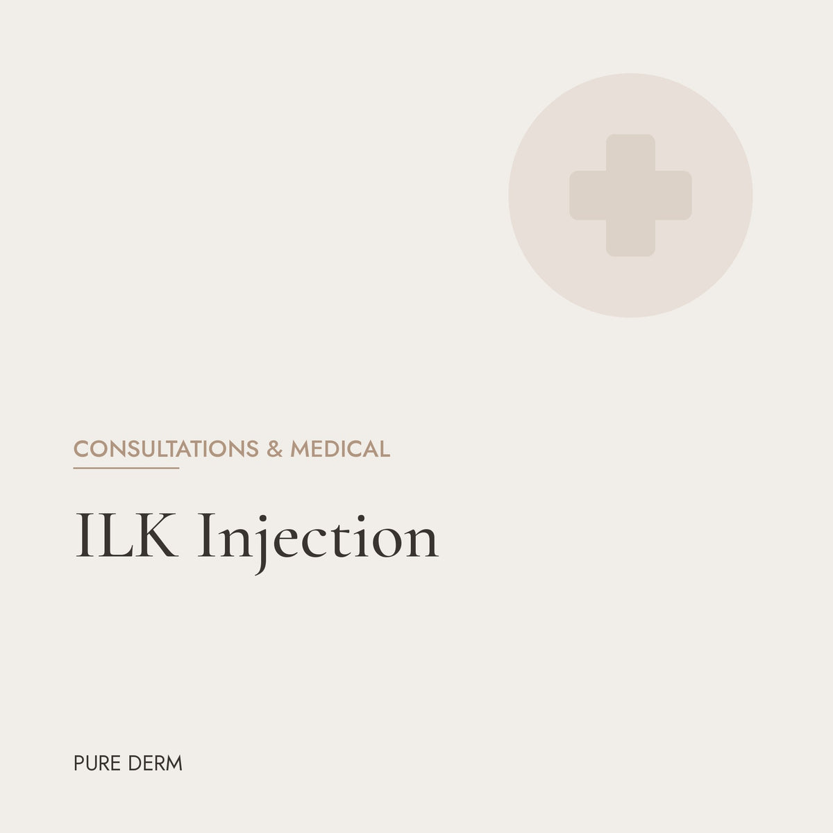 ILK Injection