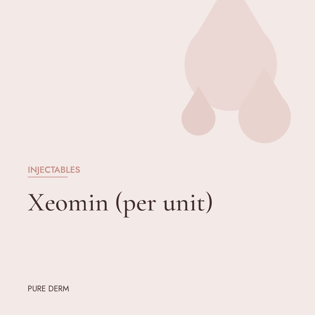Xeomin (per unit)